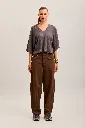 Jeans ballon - Marron (vue 3)