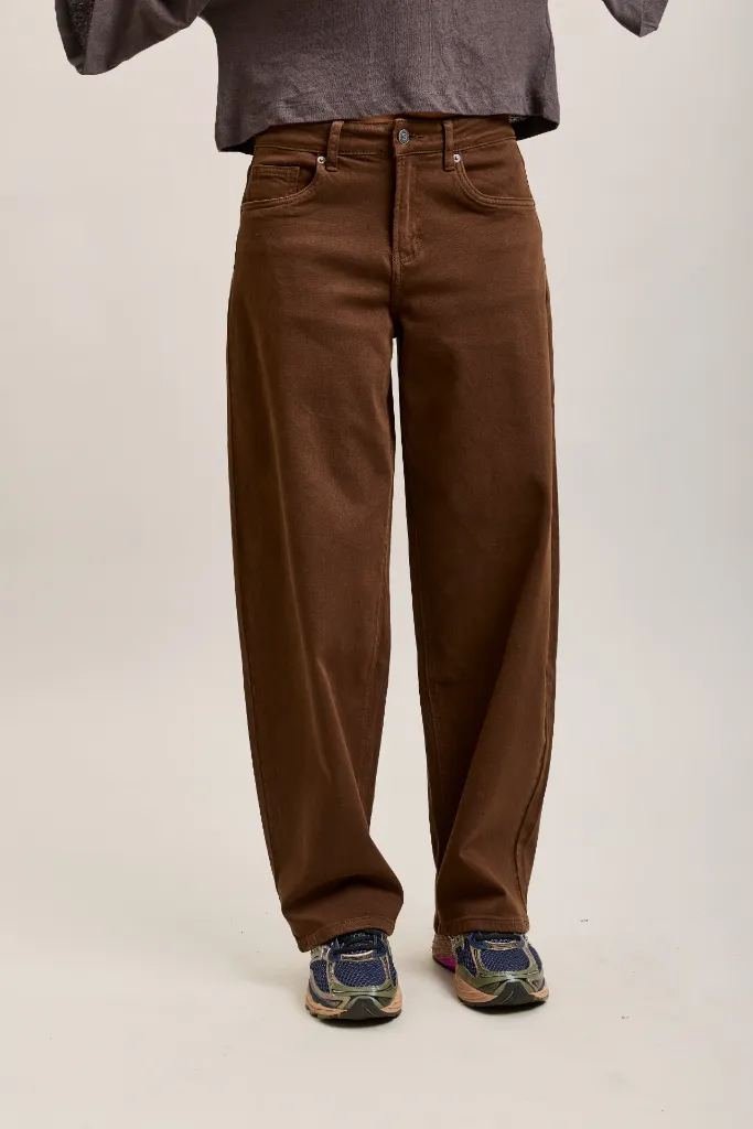 Jeans ballon - Marron (vue 5)