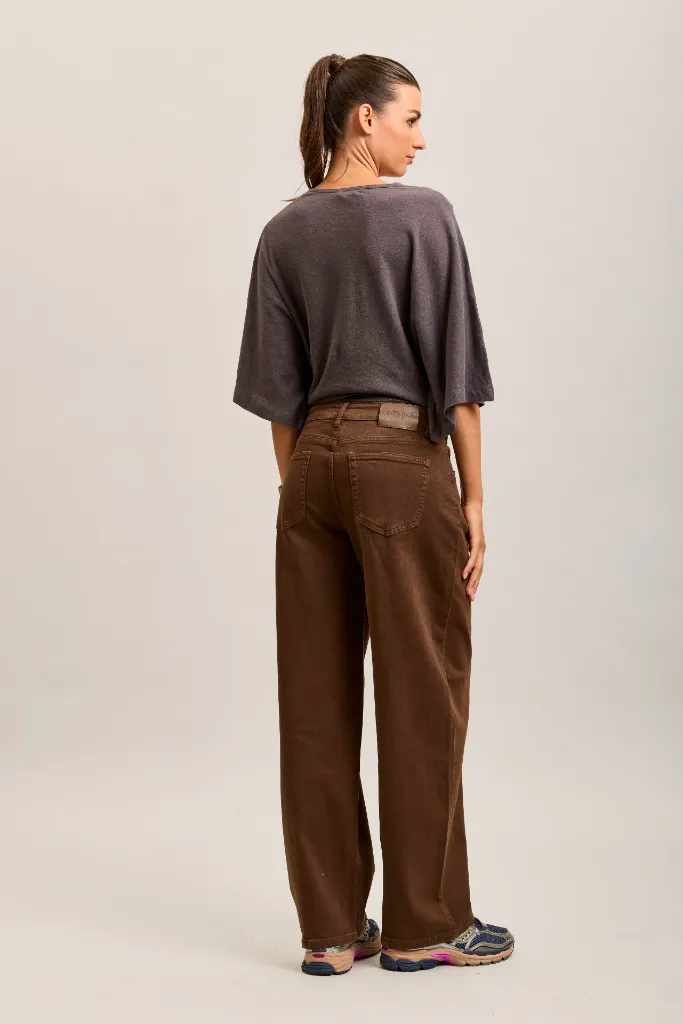 Jeans ballon - Marron (vue 6)