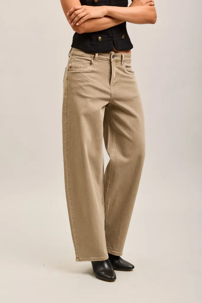 Jeans ballon - Beige (vue 5)
