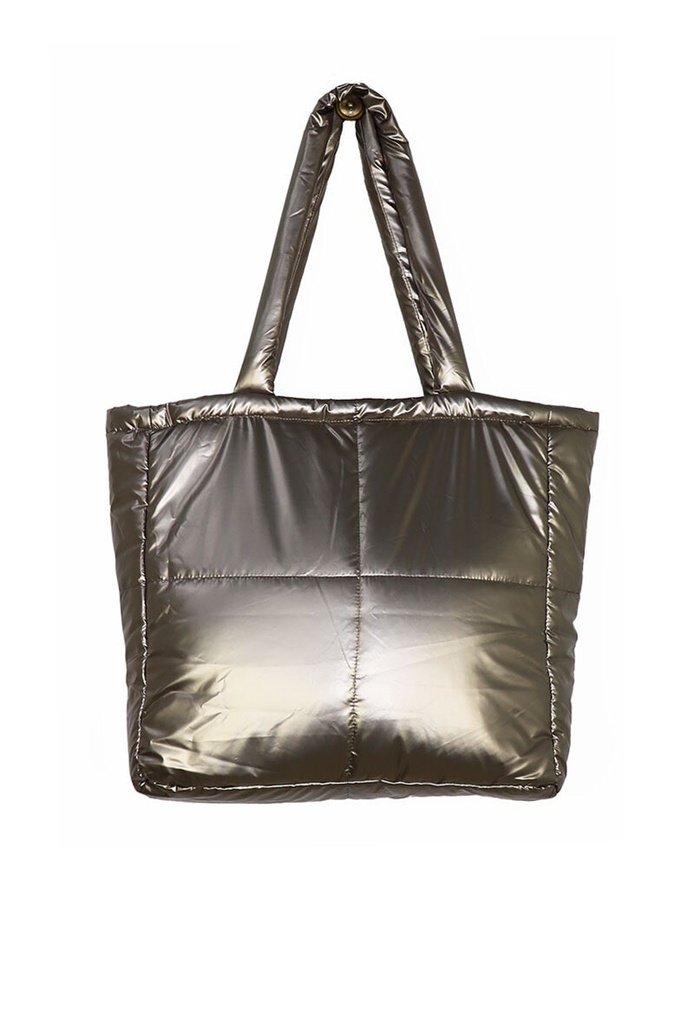 Sac sabas matelassé doré