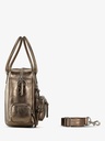 Sac cours multipoches cuir cuivré pour femme LeDandy 90's - Cuivré — vue 7