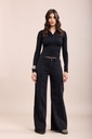 Jeans large - France - Noir — vue 8