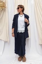 Blazer oversized  - Sam - Marine — vue 3