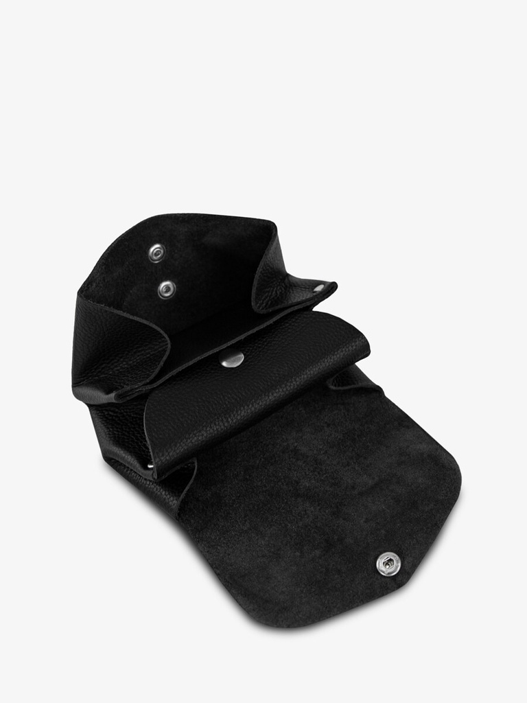 Pochette cuir femme - Paul Marius - LeGustave M - Noir — vue 3