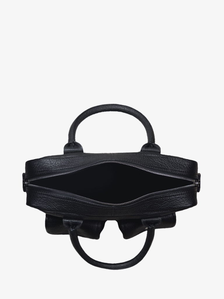 Sac à main en cuir - Paul Marius - Le Dandy S - Noir — vue 3
