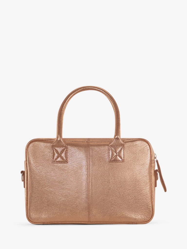 Sac à main en cuir - Paul Marius - Le Dandy S - Or rose — vue 3