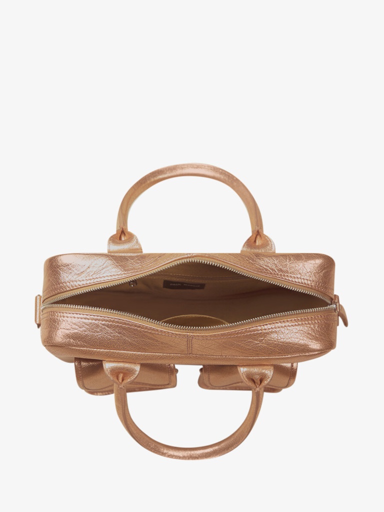 Sac à main en cuir - Paul Marius - Le Dandy S - Or rose — vue 5