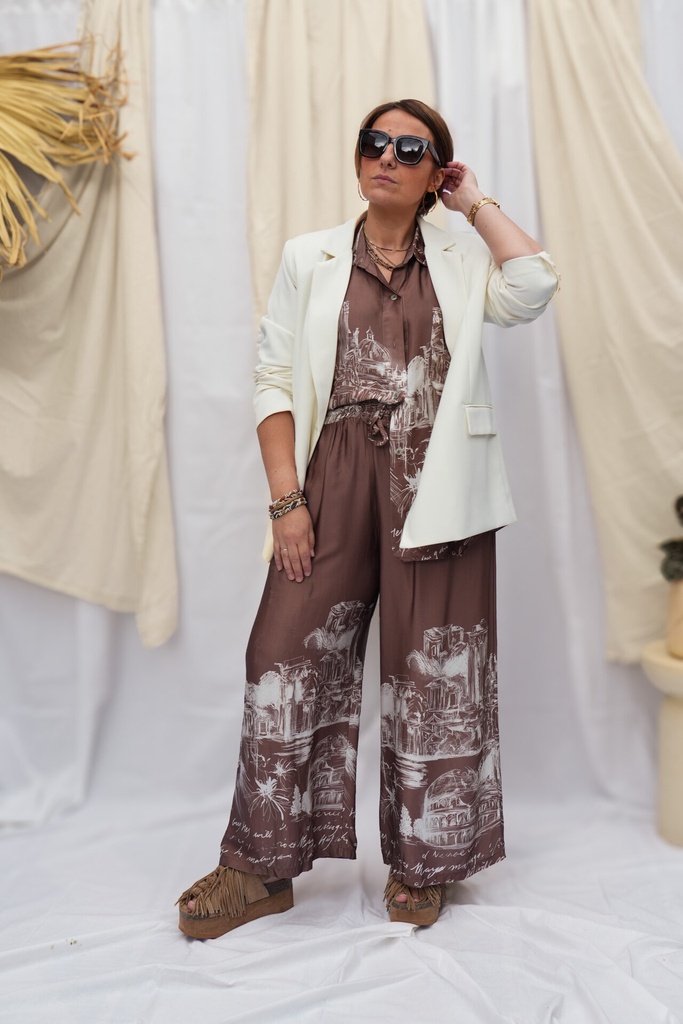 Blazer oversized  - Samantha - Beige — vue 2
