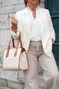 Blazer oversized  - Samantha - Beige — vue 8