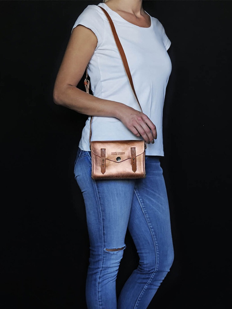 Sac - Paul Marius - Mini indispensable - Or rose — vue 2
