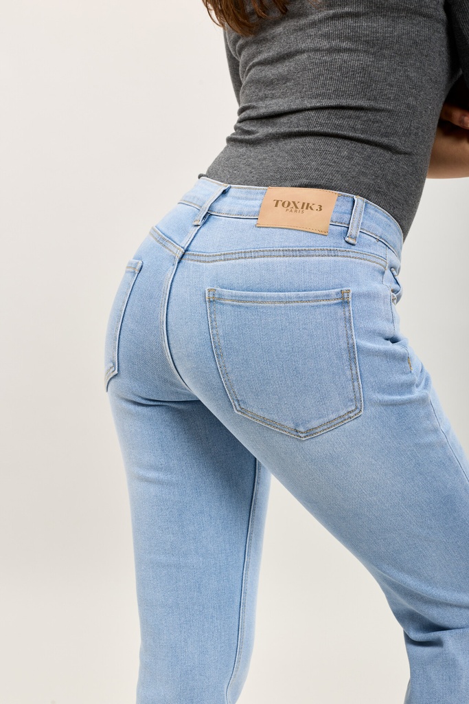 Jeans bootcut flare - Oline - bleu clair — vue 4