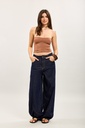 Jeans coupe ballon - Claire - bleu brut — vue 7