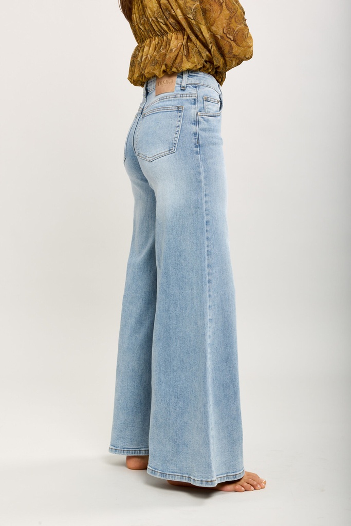 Jeans large - Bleached - bleu clair — vue 7