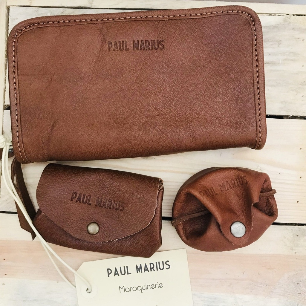 Porte-monnaie - Paul Marius - L'escarcelle - Naturel — vue 2
