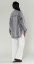 Surchemise en jeans oversized - Max - Gris — vue 8