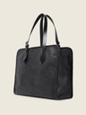 Grand sac cabas en cuir femme - Paul Marius - LeCabas L - Noir — vue 2