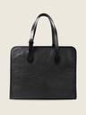 Grand sac cabas en cuir femme - Paul Marius - LeCabas L - Noir — vue 4