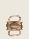 Mini sac cabas en cuir femme - Paul Marius - LeCabas S - Taupe — vue 6