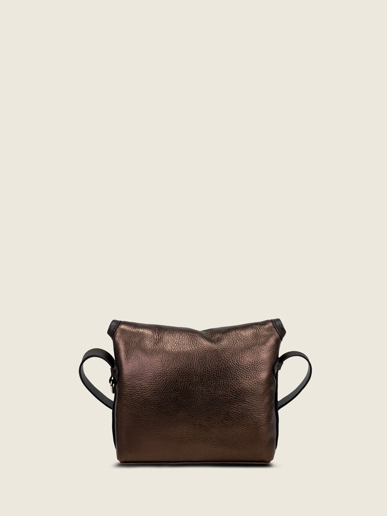 Sac bandoulière en cuir femme - Paul Marius - Loulou S - Cuivré — vue 3