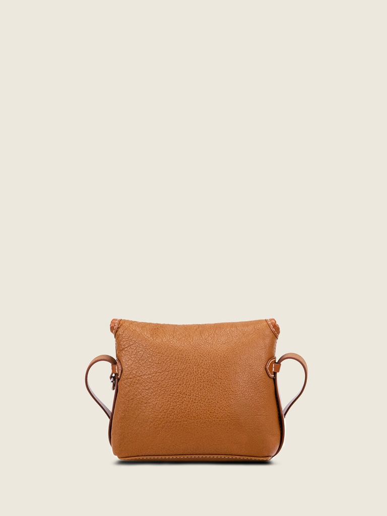 Sac bandoulière en cuir femme - Paul Marius - Loulou S - Naturel — vue 5