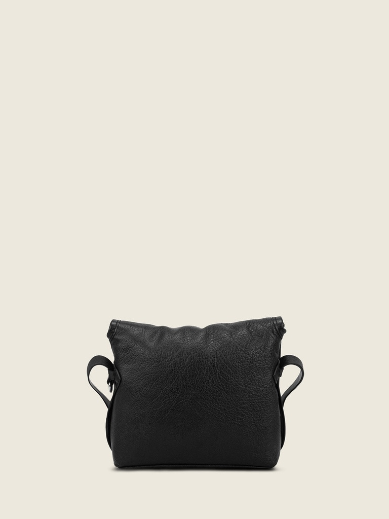 Sac bandoulière en cuir femme - Paul Marius - Loulou S - Noir — vue 3