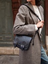 Sac bandoulière en cuir femme - Paul Marius - Loulou S - Noir — vue 5