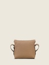 Sac bandoulière en cuir femme - Paul Marius - Loulou S - Taupe — vue 3