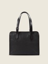 Sac cabas en cuir femme - Paul Marius - LeCabas - Noir — vue 3