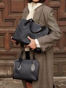 Sac cabas en cuir femme - Paul Marius - LeCabas - Noir — vue 4
