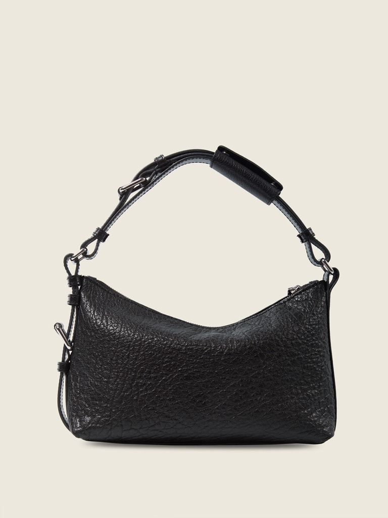 Sac en cuir femme - Paul Marius - Elliott Baguette - Noir — vue 3