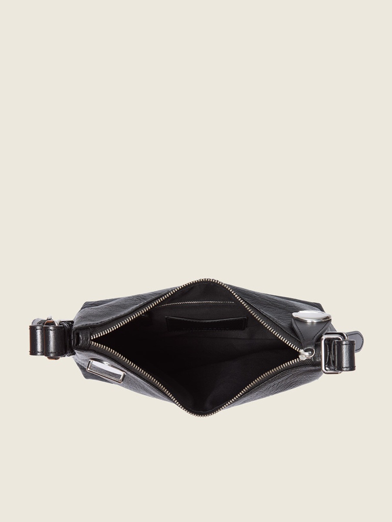 Sac en cuir femme - Paul Marius - Elliott Hobo - Noir — vue 5