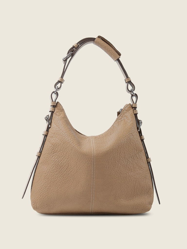 Sac en cuir femme - Paul Marius - Elliott Hobo - Taupe — vue 4