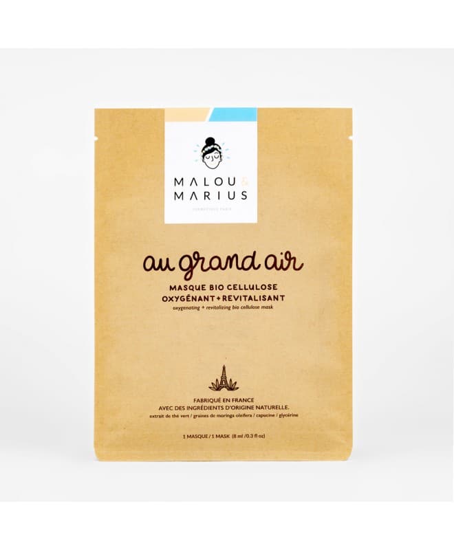 [0004F] Malou & Marius - Masque Au grand air : Anti-pollution – Detox NEW FORMULE