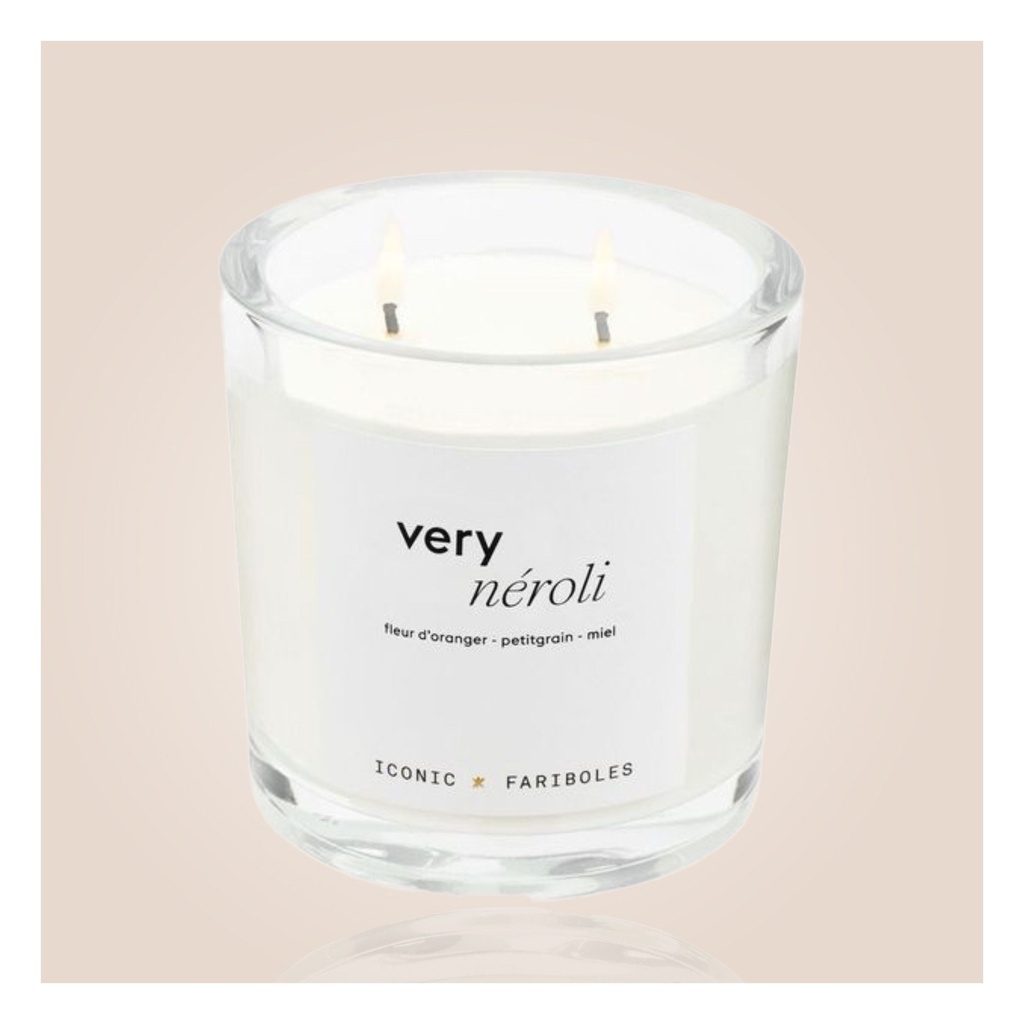 Bougie Iconic FARIBOLES - Very neroli 320g
