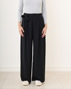 Pantalon de tailleur à nouer avec élastique au dos - Tara - noir