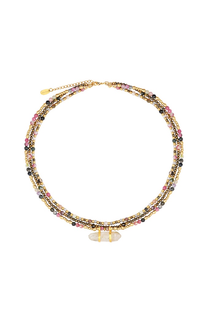 [KIMATI-ROSE] Collier - Kharmari - KIMATI - Tourmaline