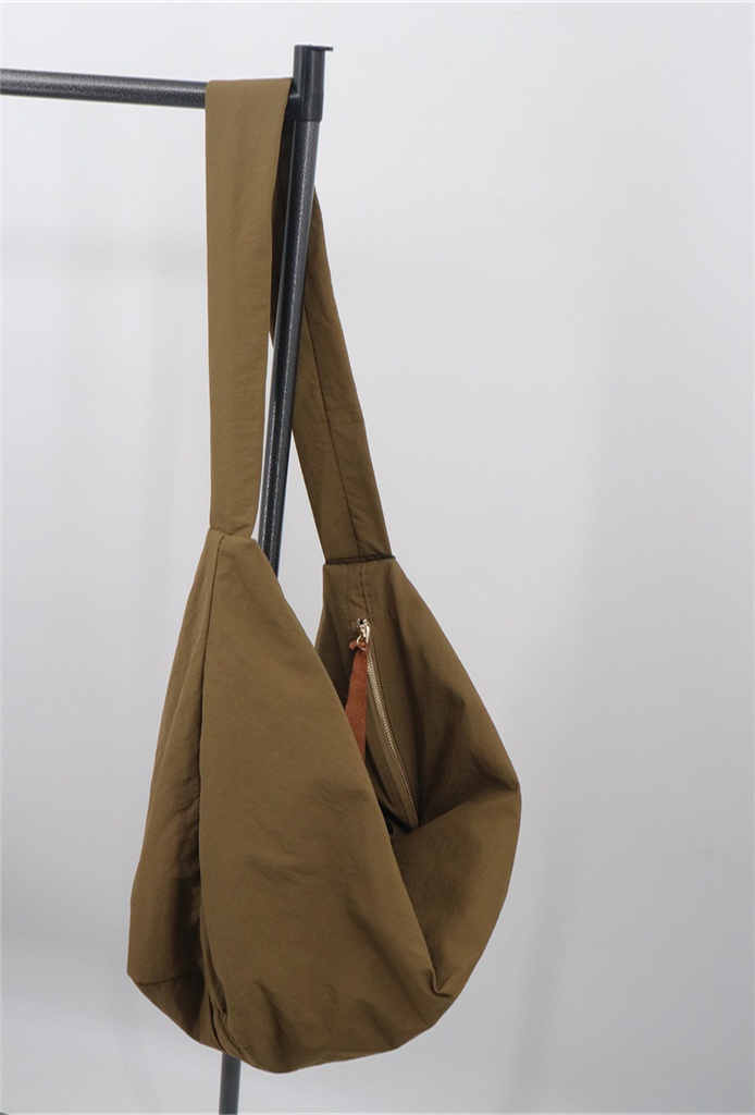 [4170001-camel] Sac en toile uni - Blandine - camel