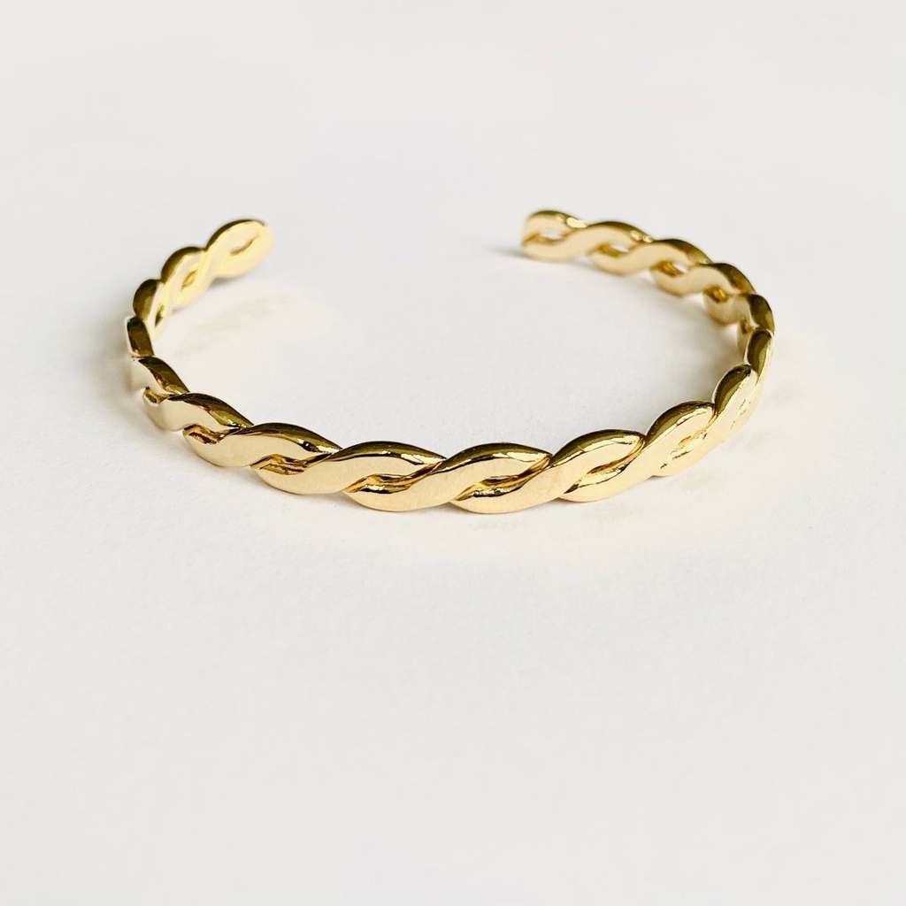 [DP-BRAB017] Bracelet NAO - Collection Dorée - Leon - BRAB017