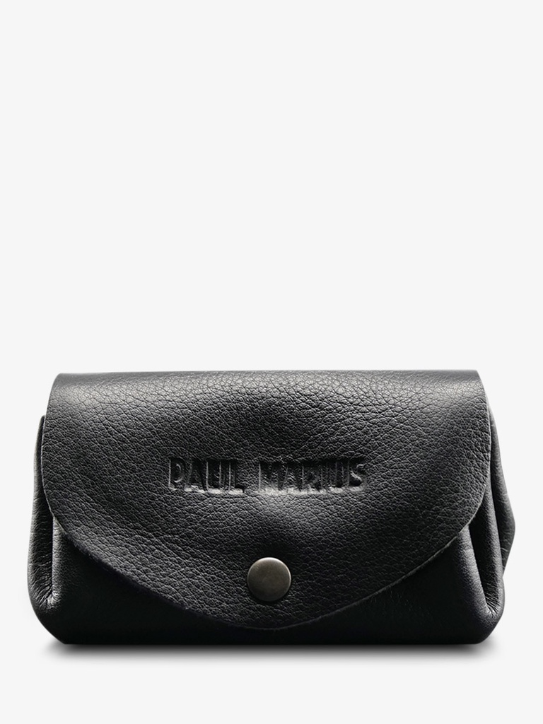 Pochette cuir femme - Paul Marius - LeGustave M - Noir