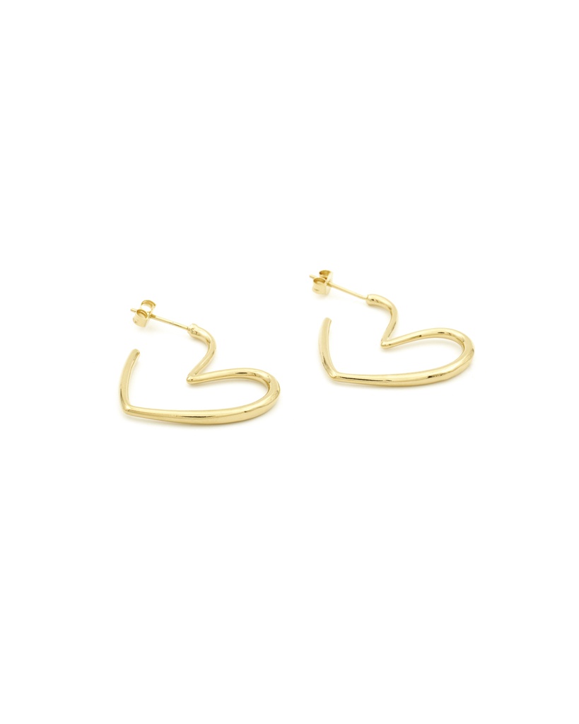 [BYS-BO-Loucoeur] Boucles d'oreilles - By Sidonie - Lou coeur