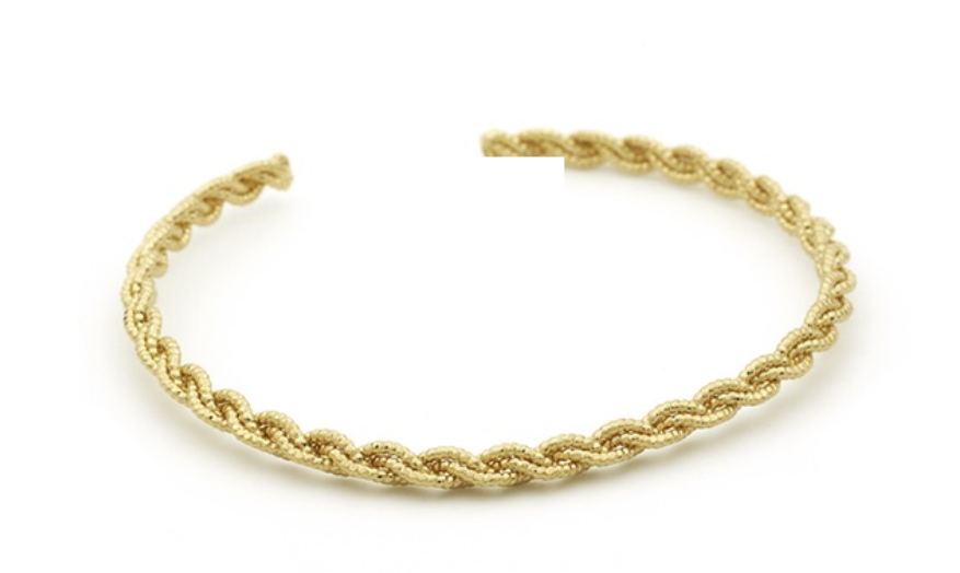 [BYS-jonc-clarisse-or] Bracelets - By Sidonie - Jonc Clarisse