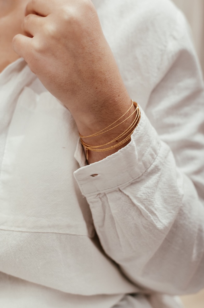 [BYS-semainierdiam-GM-argent] Bracelets - By Sidonie - Semainier Diamanté GM