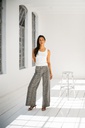 Jeans large - Coupe WIDE LEG - Léopard