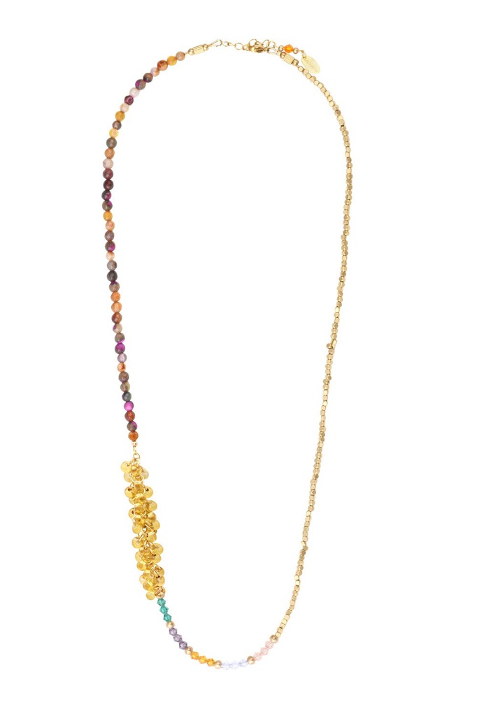 [KHARMARI-ANTIK-EPONIA-BL-COLLIER] Collier - Kharmari - Eponia Blé