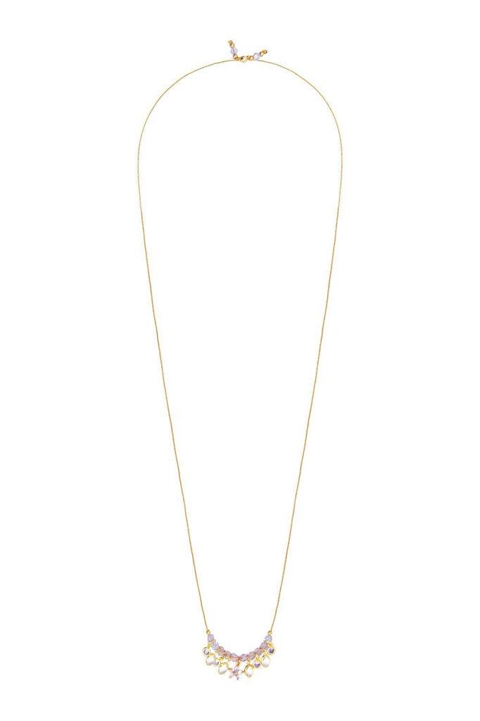 Collier - Kharmari - Dori - Lila 004