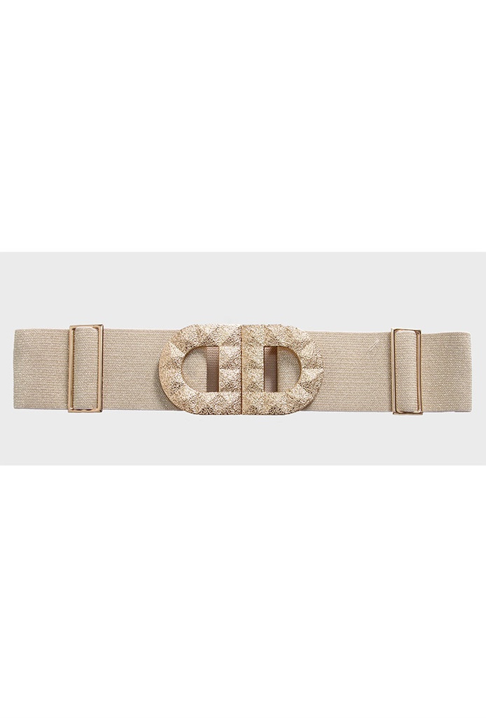 Ceinture élastique - Double D - Dore