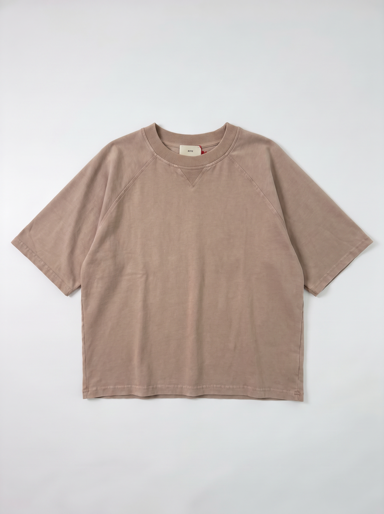 T-shirt raglan délavé - Cacciu
