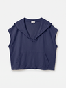 Sweat à capuche sans manches délavé - Copiativo