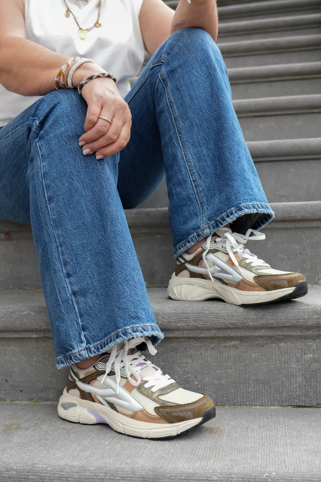 Basket femmes - POSH - Ginny - Tortue